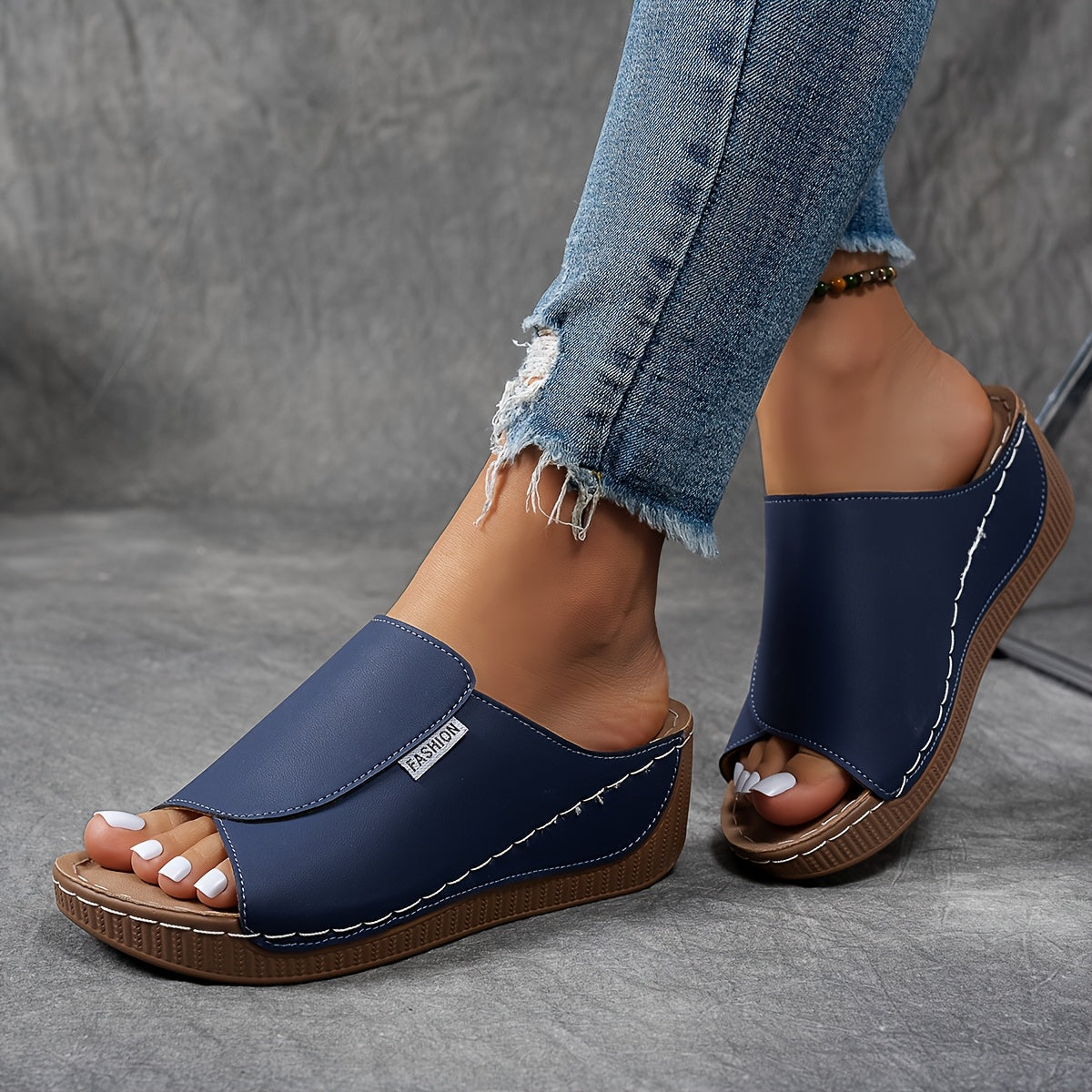 Damen Sandalen | Orthopädisches Komfort-Fußbett | Atmungsaktiv & Rutschfest