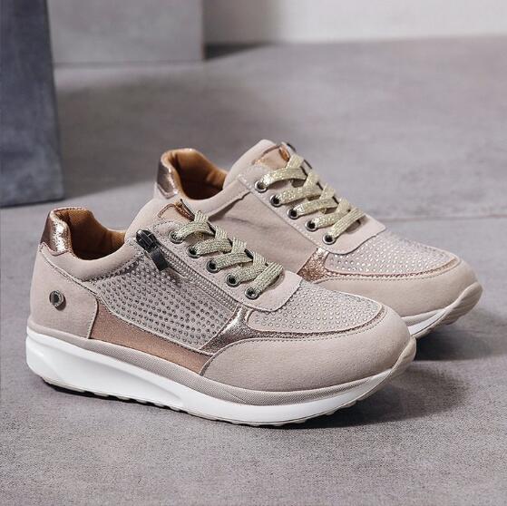 Mariam – Orthopädische Sneaker mit Reißverschluss