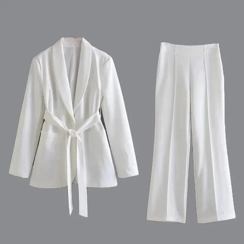 LINA – Elegantes Business‑Blazer‑und‑Hosen‑Set