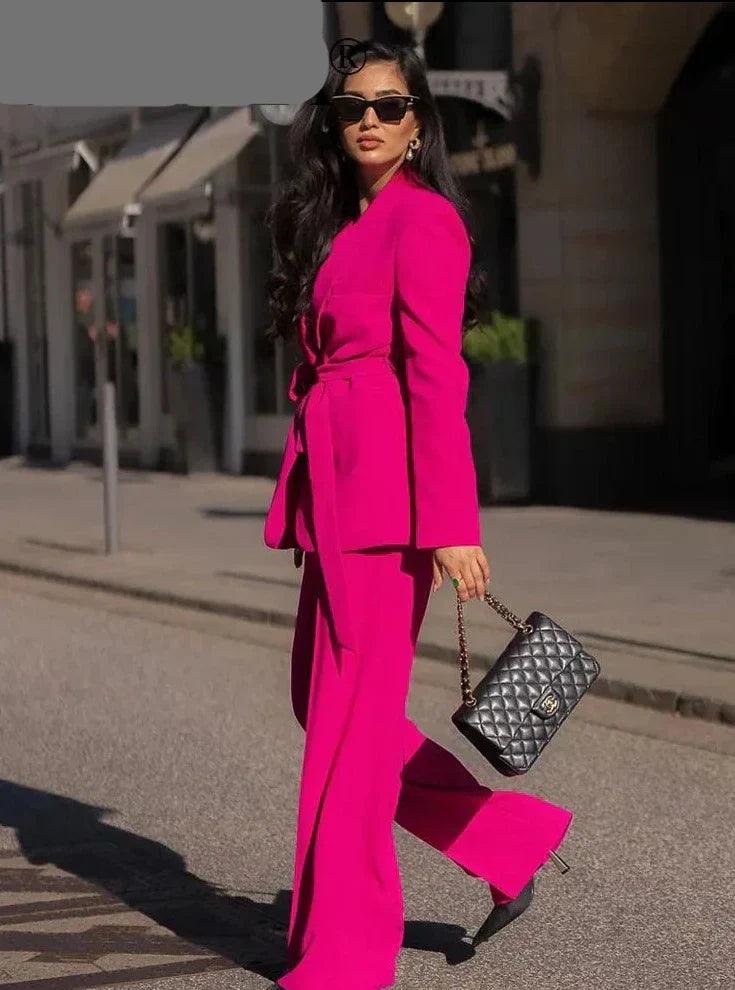 LINA – Elegantes Business‑Blazer‑und‑Hosen‑Set