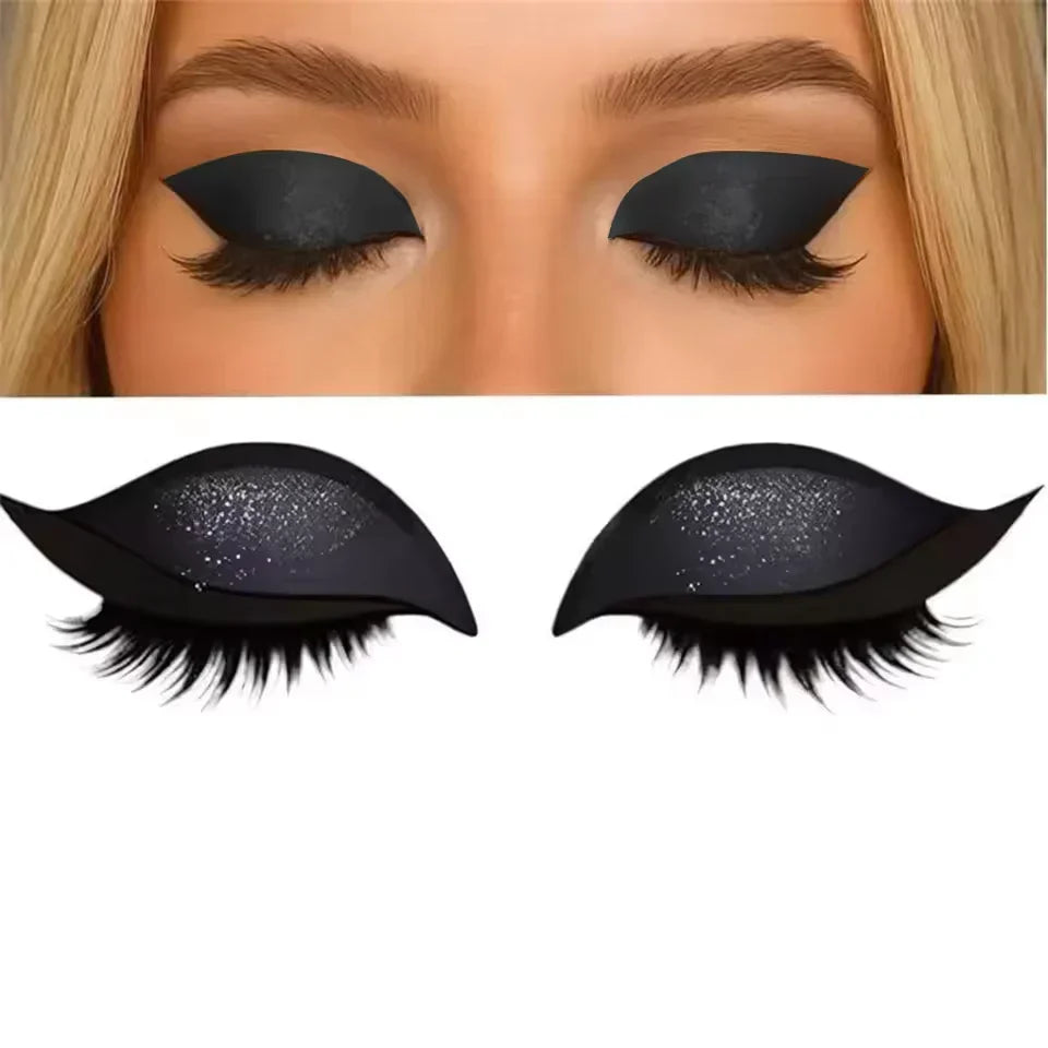Augen-Make-up Sticker | Sofortiger Glam-Look in Sekunden | Wiederverwendbar, wasserfest & anpassbar an jede Augenform
