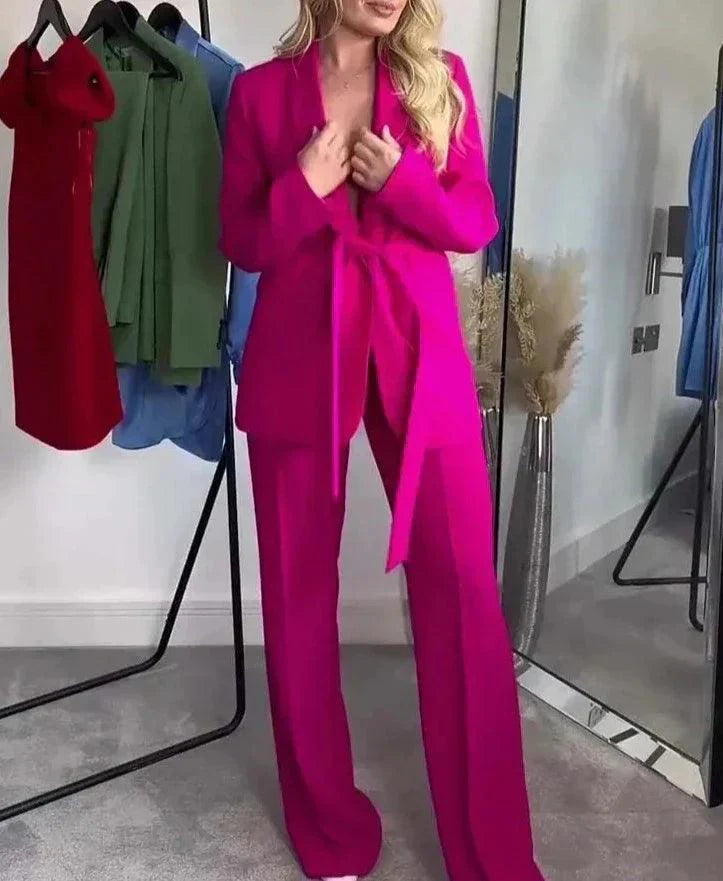 LINA – Elegantes Business‑Blazer‑und‑Hosen‑Set