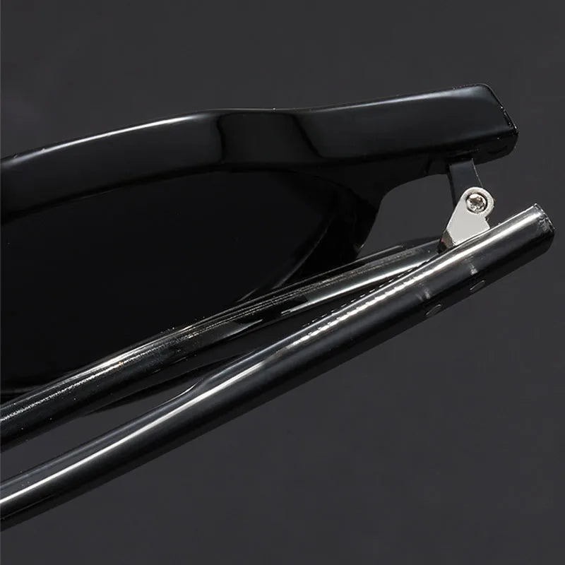 Retro Sonnenbrille 70er Stil | UV400 Schutz & Kratzfest | Minimalistisches Design & Robuster Rahmen | Unisex