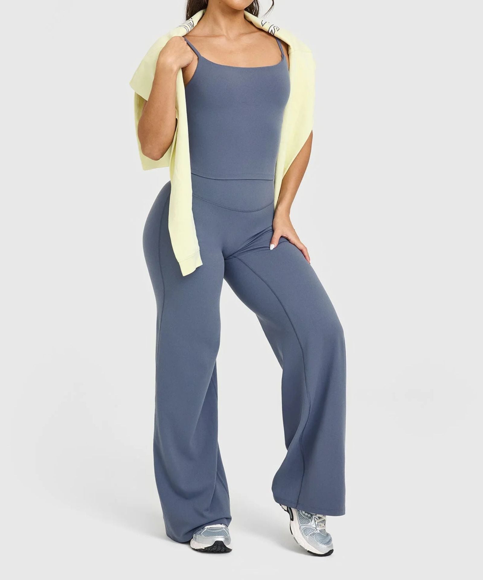 Damen Leggings Hoch tailliert | Figurformend mit Bauchkontrolle | Butterweiches 4-Wege-Stretch Material