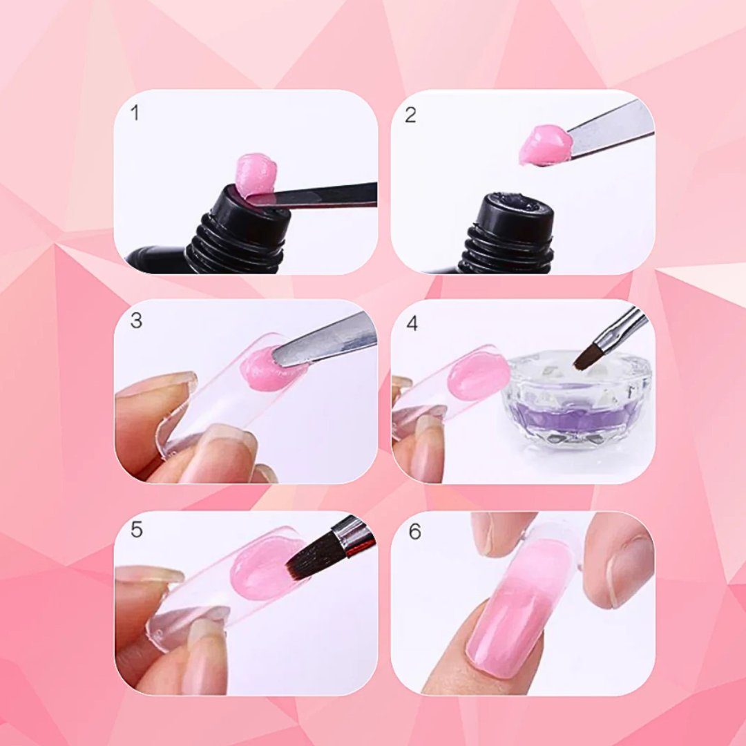 NagelGlamour™ Schnelle Nageltransformation