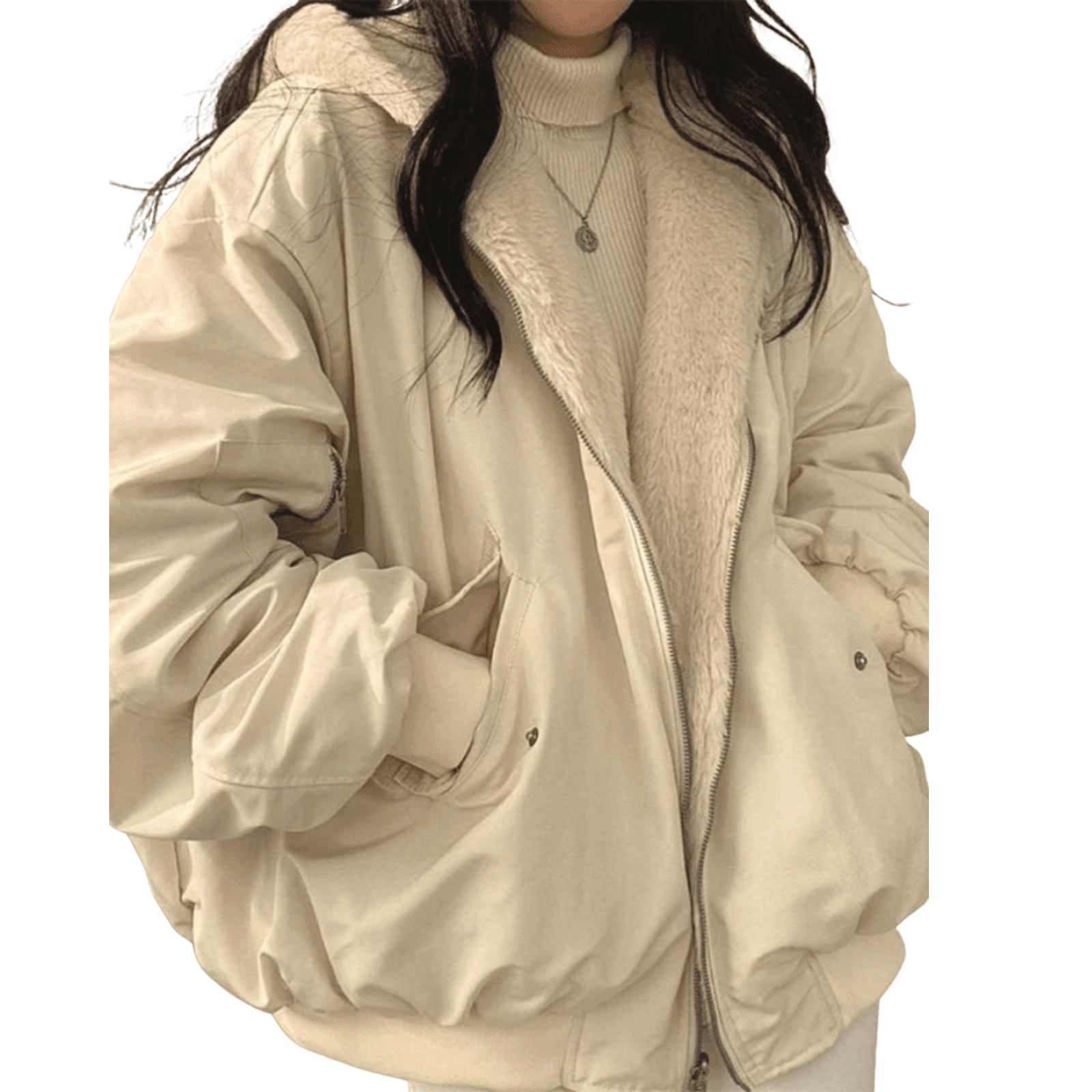 Damen Winterjacke | Thermo-Technologie | Wasserabweisend & Winddicht
