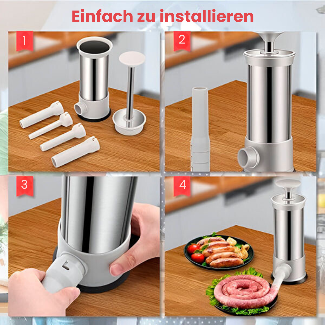 WurstProfi™ Präzise Wurstfüllung