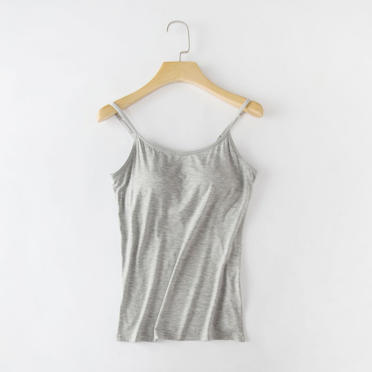 Damen 2-in-1 Top im 2er-Pack | Integrierter BH | Atmungsaktiver Träger-Style