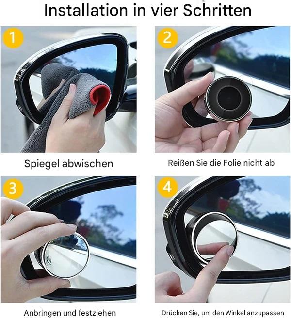 Spiegel für den toten Winkel im Auto