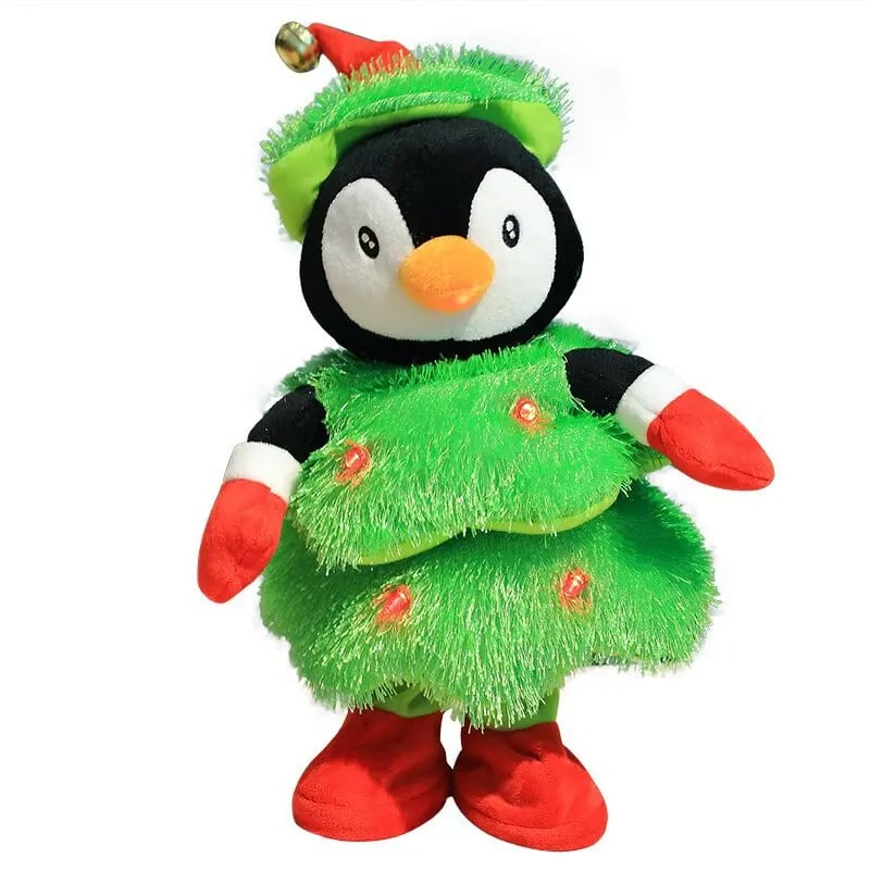 Weihnachts Deko Figur | Singend & Tanzend | Plüsch Geschenk für Kinder & Erwachsene