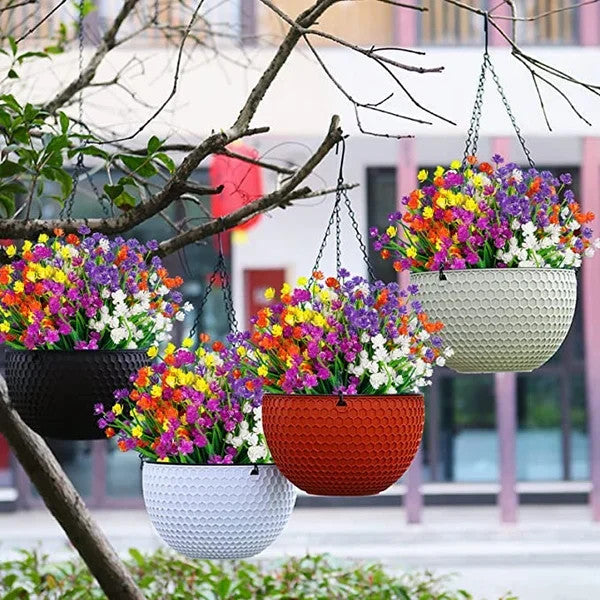 Kunstblumen Set | UV- & Wasserbeständig | Realistisches Design | Wartungsfrei | Für Innen & Außen