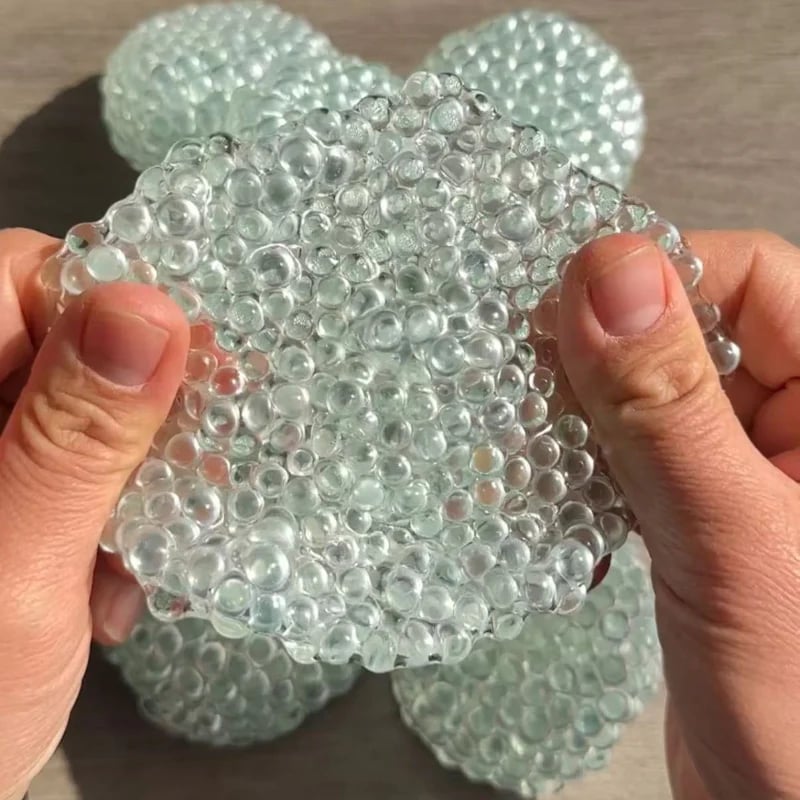 Handgefertigter Stressball | Soft-Touch Gel-Schaum | Entspannung & Konzentration | Handflächengroß