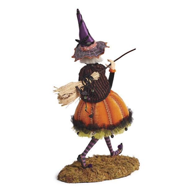 Halloween-Figurine | Handgemachte Hexendekoration | Harz