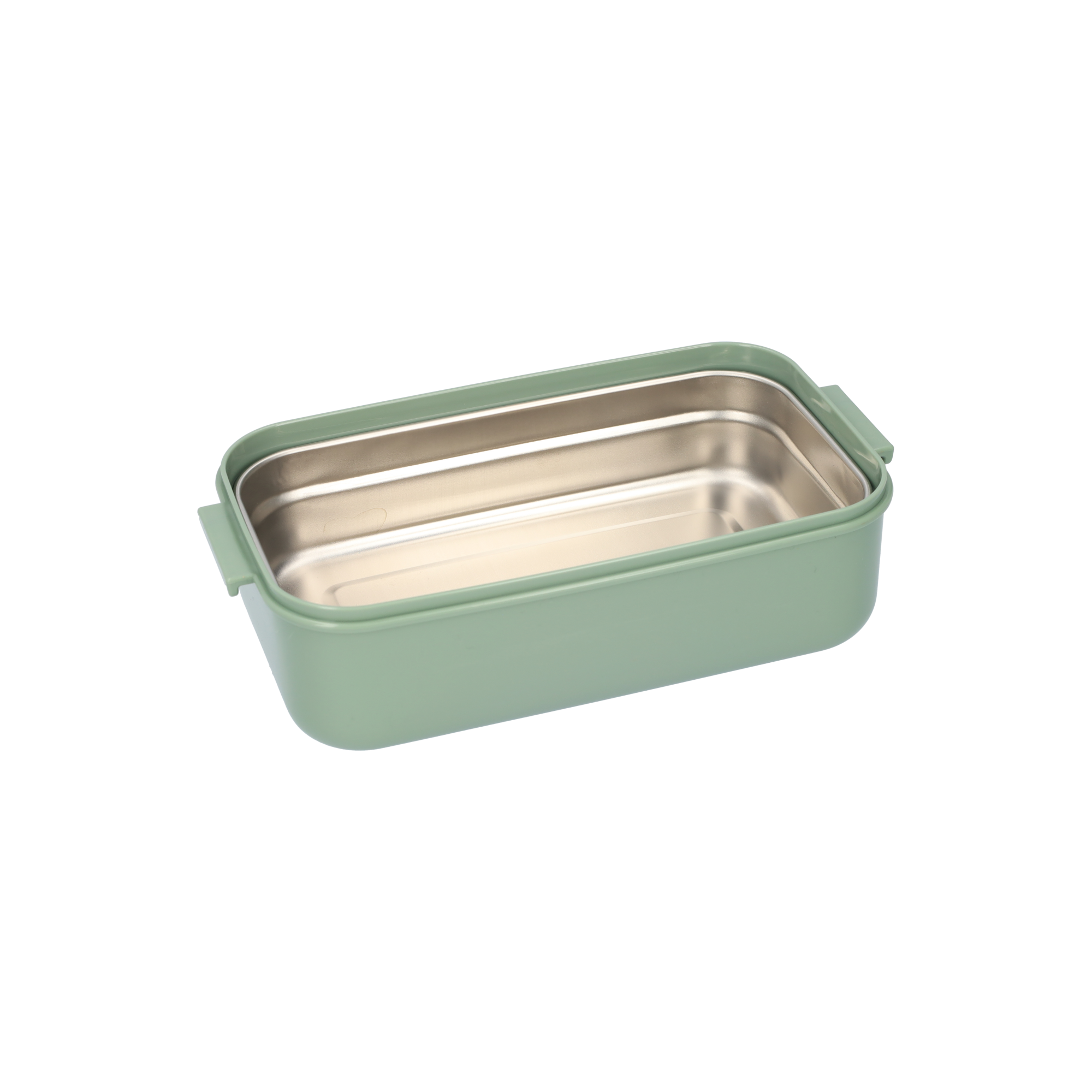 Lunchbox mit Suppenschale | Bento Box Grün | Auslaufsicher & BPA-frei | Mit Besteck & Fächern | Für Kinder & Erwachsene