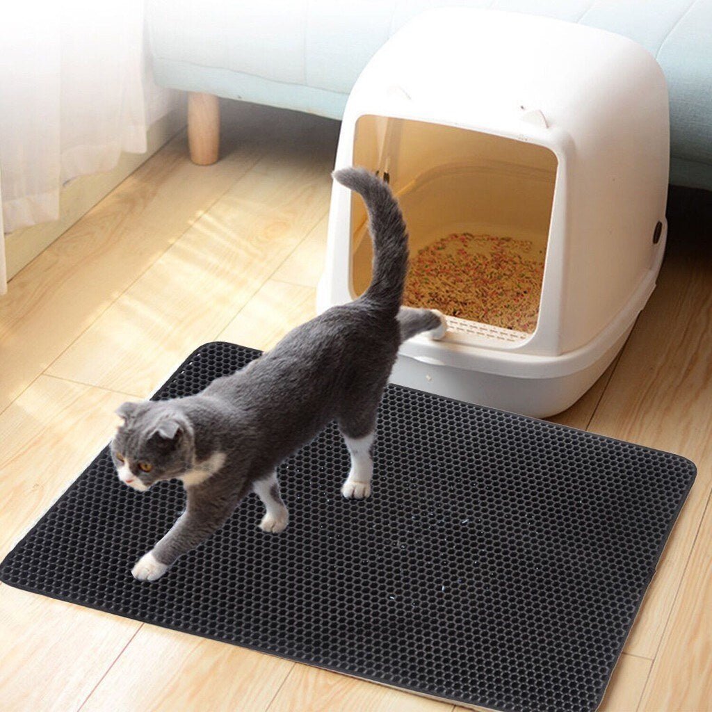 Sauberkeit für Ihr Zuhause, weniger Katzenstreu auf dem Boden!