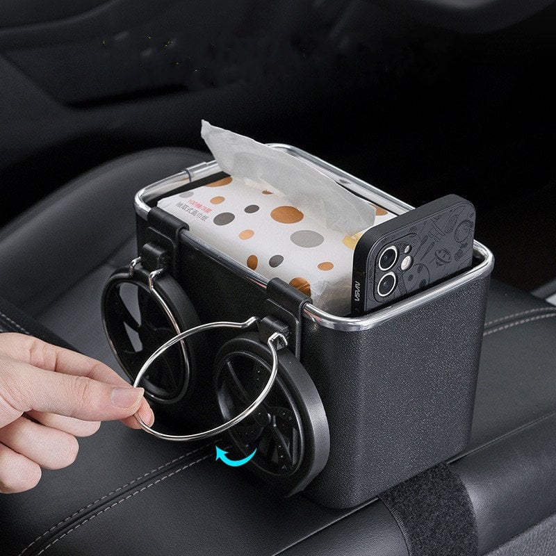Aufbewahrungsbox für die Armlehne im Auto
