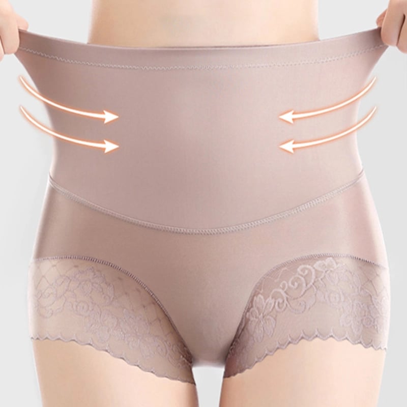 Shapewear Damen Slip | Hohe Taille | Formend & Atmungsaktiv | Spitzen-Design