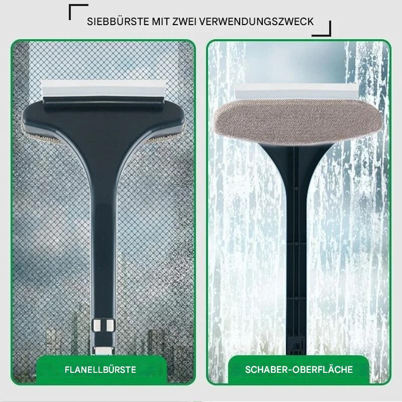 2 in 1 Bildschirm Fensterreinigung Bürste