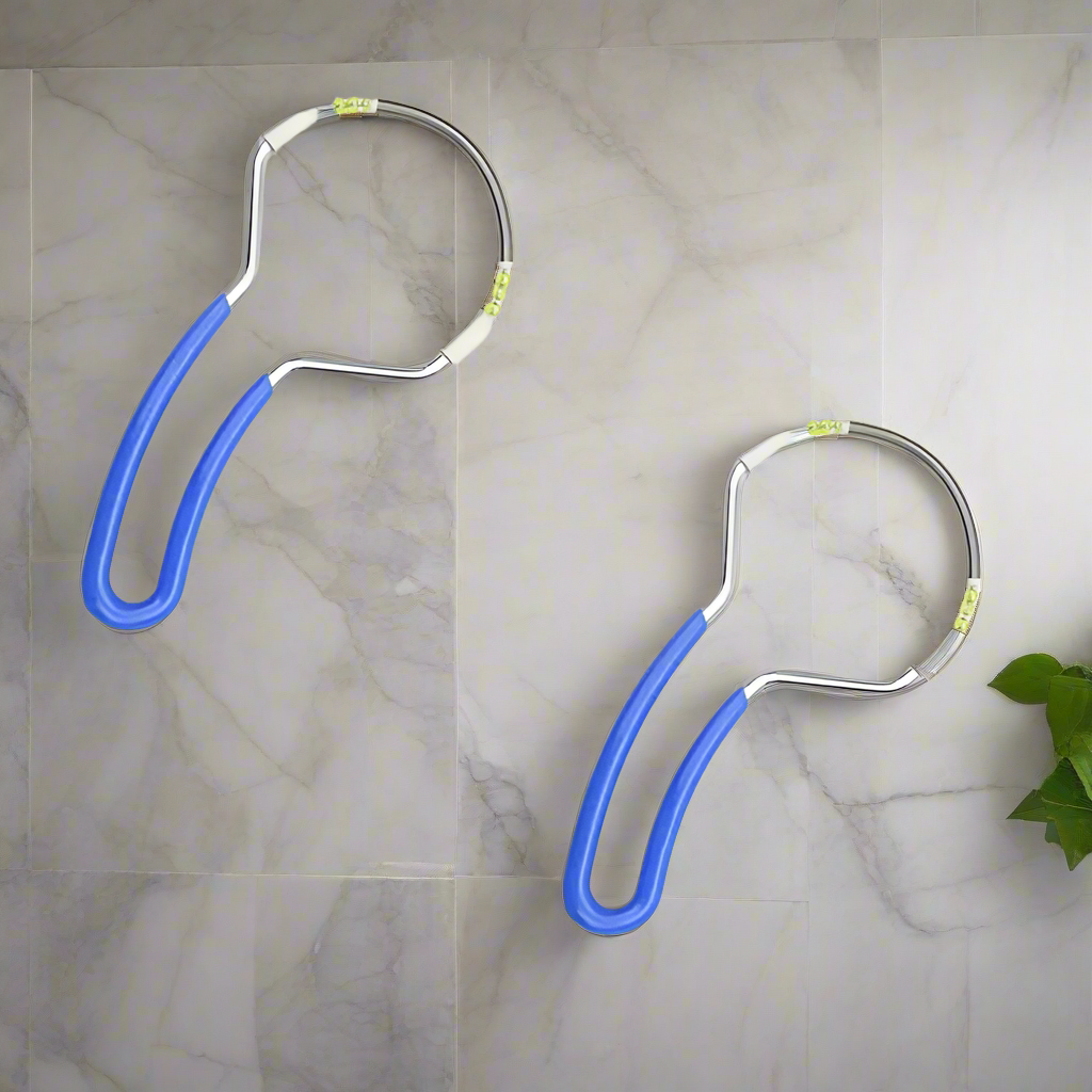 Manueller Gesichtsepilierer | Schmerzfreie Haarentfernung | Feder-Design aus Edelstahl