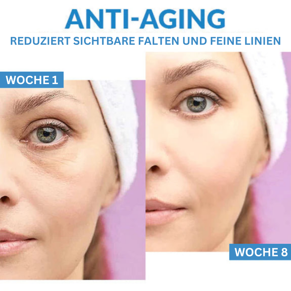 Augenverjüngungs-Creme | Anti-Aging Augencreme | Gegen Schwellungen & Dunkle Augenringe | 60 g