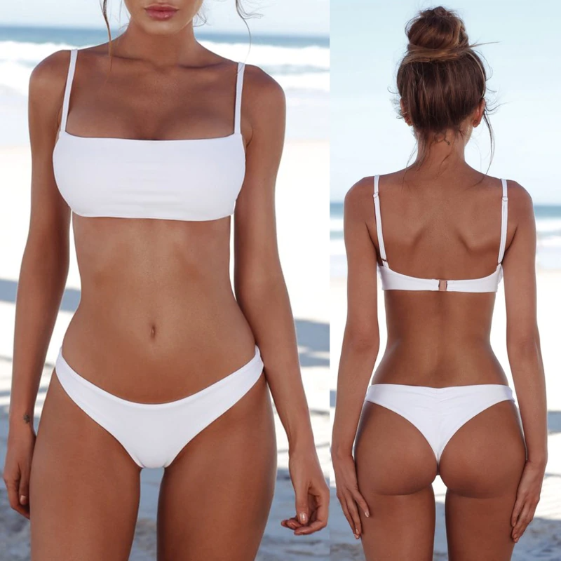 Damen Push-up-Bikini-Set | Brasilianischer Schnitt | Figurformend & Bequem