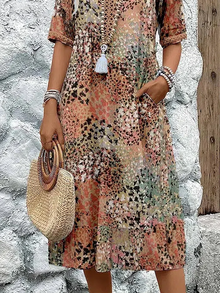 Skye - Sommerkleid mit V-Ausschnitt