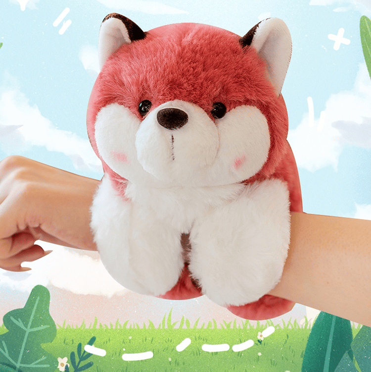 Cartoon Schnapp-Armband Puppe | Plüsch Armbandspielzeug für Kinder | Weich & Bequem