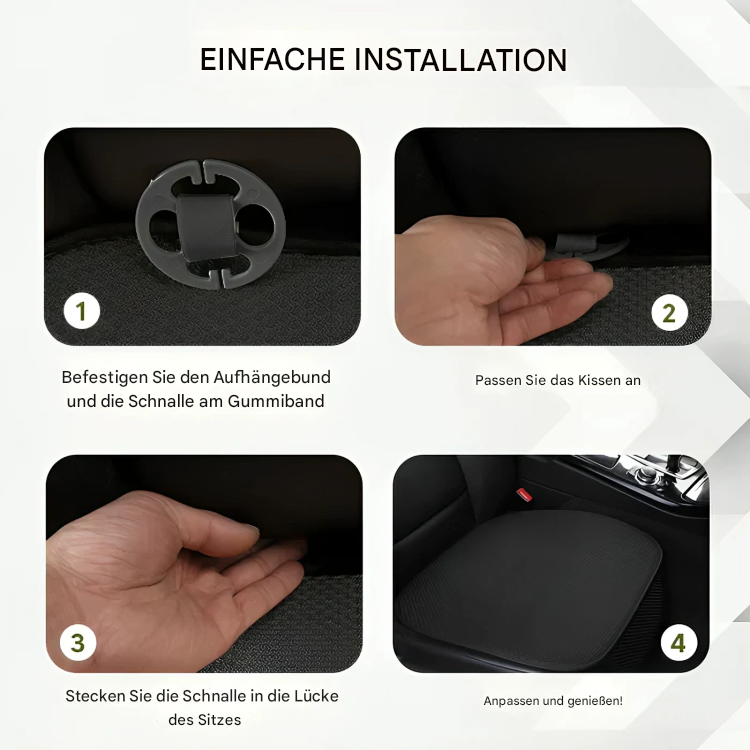 Eis Seide Autositzkissen