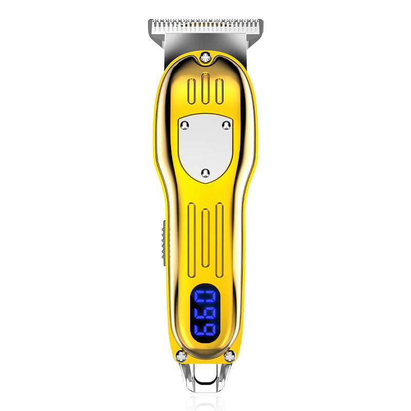 LCD Haartrimmer | Präzisions-Haarschneider | Kabellos mit Digitalanzeige & Langzeitakku