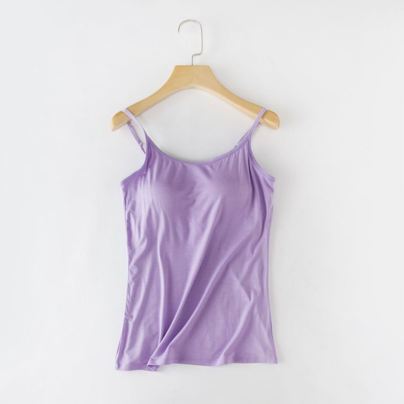 Damen 2-in-1 Top im 2er-Pack | Integrierter BH | Atmungsaktiver Träger-Style