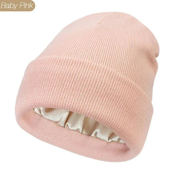 Unisex Beanie | Anti-Statik & Anti-Frizz | Weiches, Glattes Gewebe | Verwirrungsfreies Design