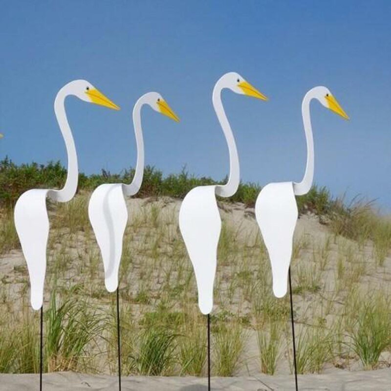 Garten Dekoration Swirl Vogel