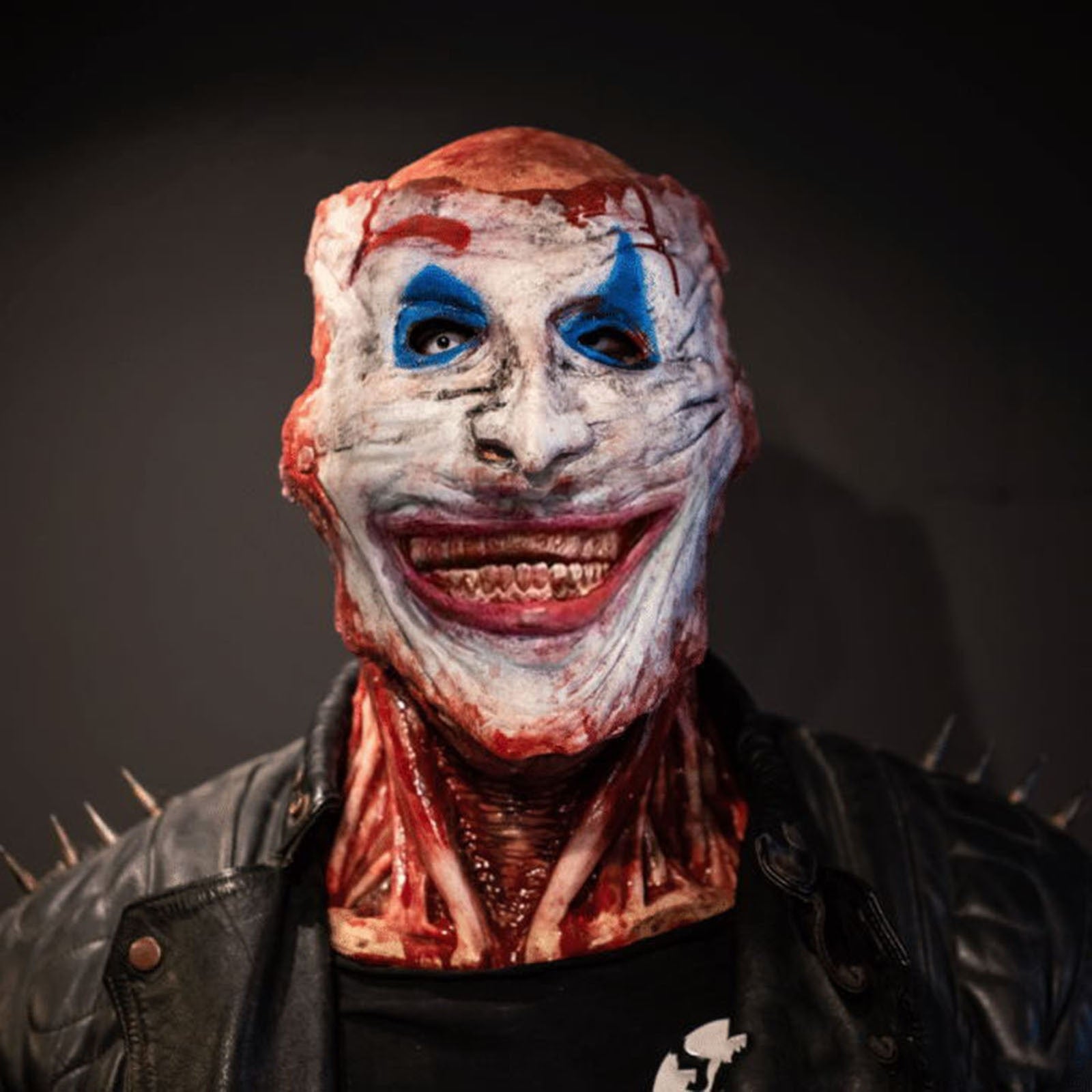 Realistische Schädelmaske für Halloween | Vollgesichtsmaske aus Silikon | Atmungsaktiv & Abnehmbar mit Magneten