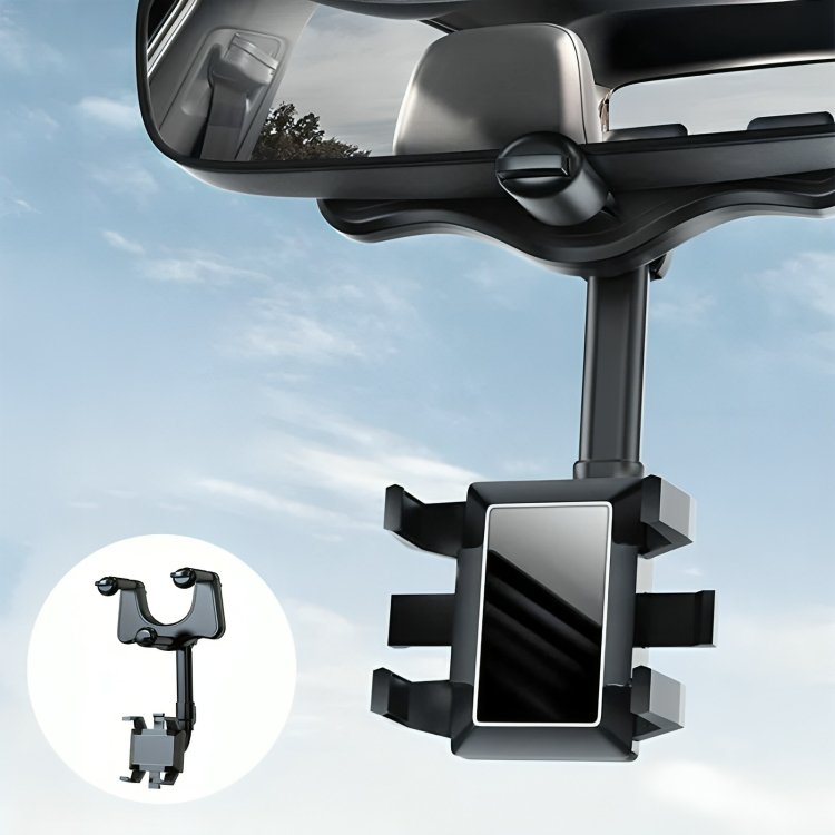 Um 360° drehbare Handyhalterung im Auto