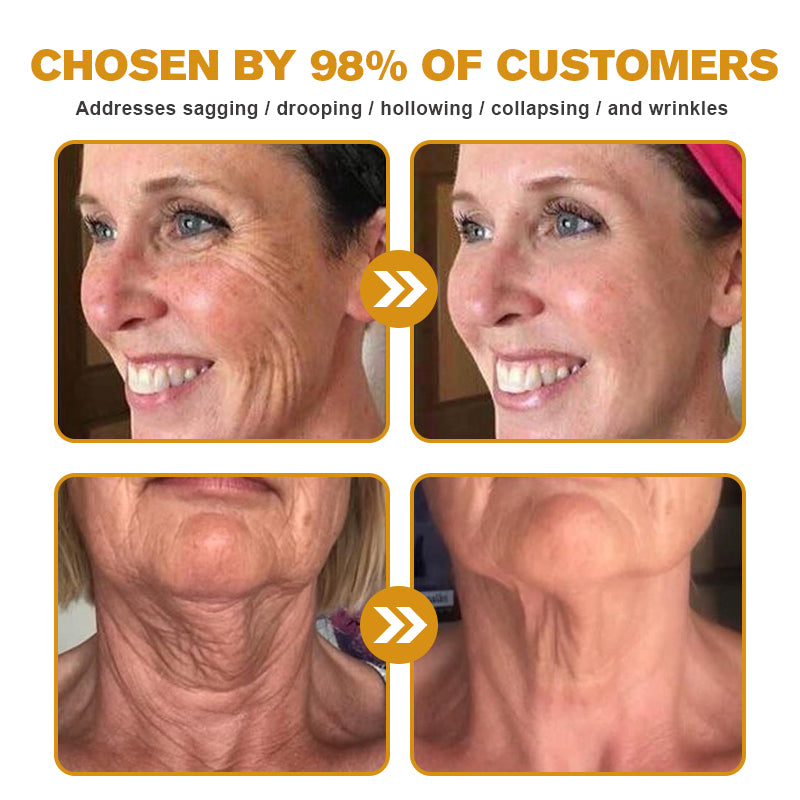 2+2 Gratis | Anti-Falten Creme | Straffende Gesichtscreme mit Feuchtigkeit & Glow Effekt | Glättet Falten & Verleiht Jugendliche Haut