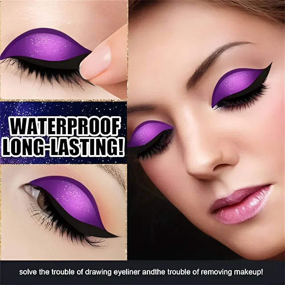 Augen-Make-up Sticker | Sofortiger Glam-Look in Sekunden | Wiederverwendbar, wasserfest & anpassbar an jede Augenform