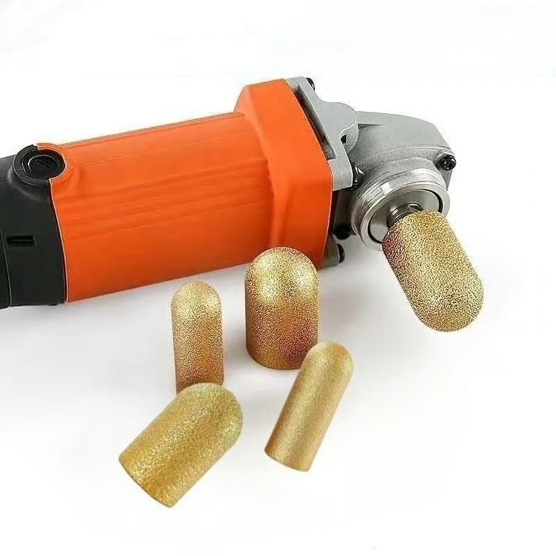 Diamantschleifscheiben-Set | Für Marmor, Quarz & Granit | Saubere innere Abrundungen & Kanten