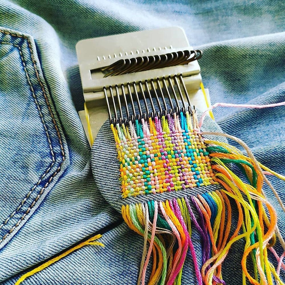 Mini-Stickerei Webmaschine