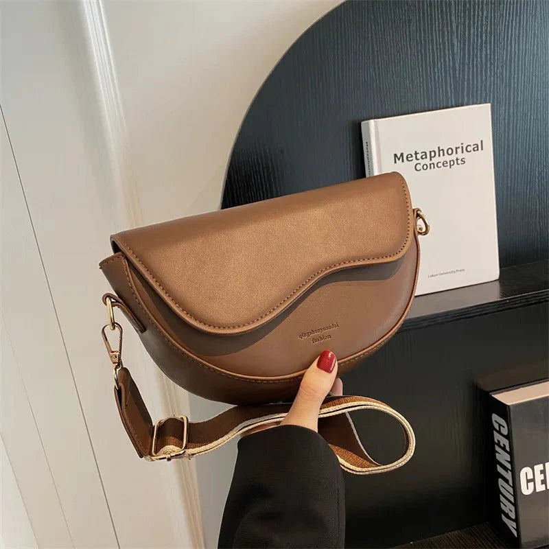 Fiona Satteltasche aus Leder