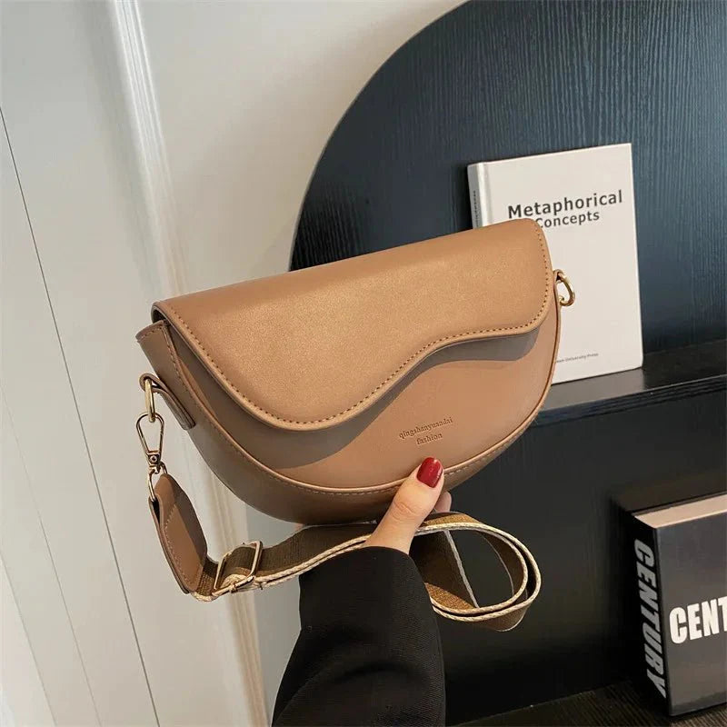 Fiona Satteltasche aus Leder