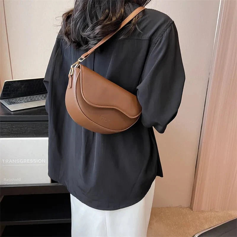 Fiona Satteltasche aus Leder