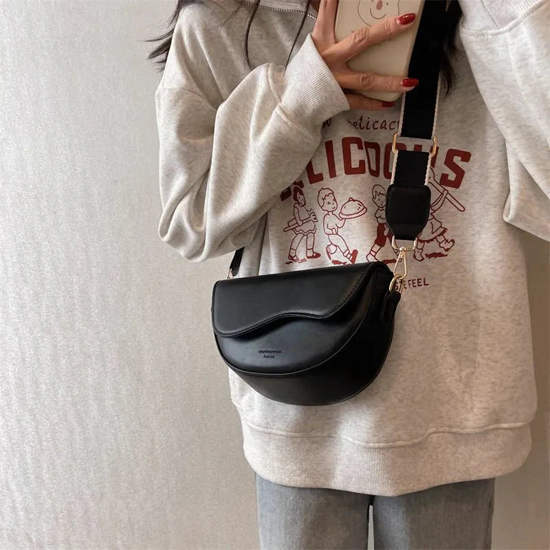 Fiona Satteltasche aus Leder