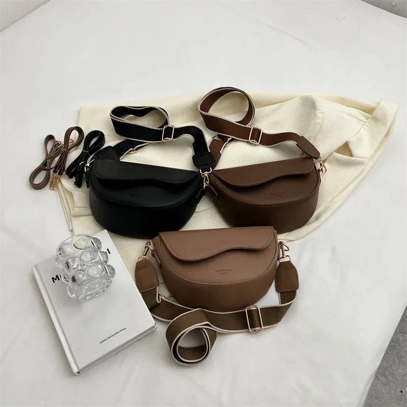 Fiona Satteltasche aus Leder