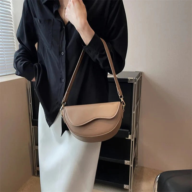 Fiona Satteltasche aus Leder