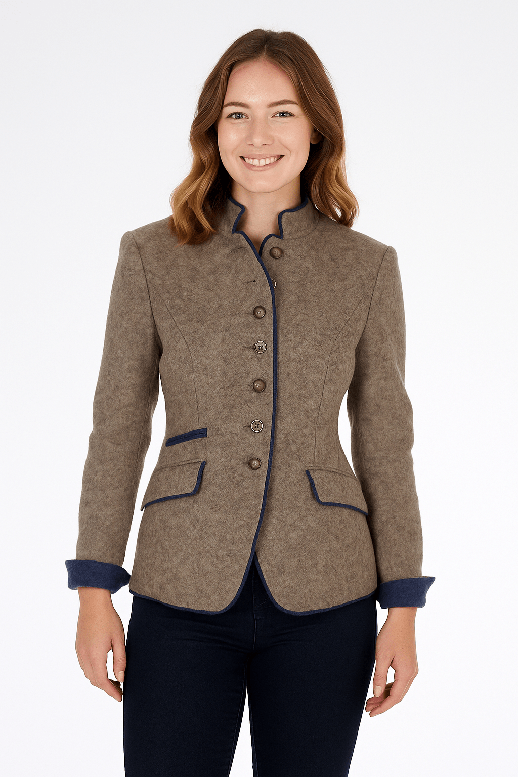 Maryse Blazer mit Stehkragen