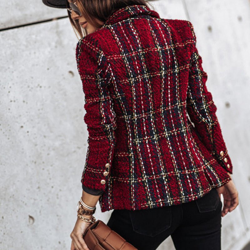 Tove Karierter Blazer