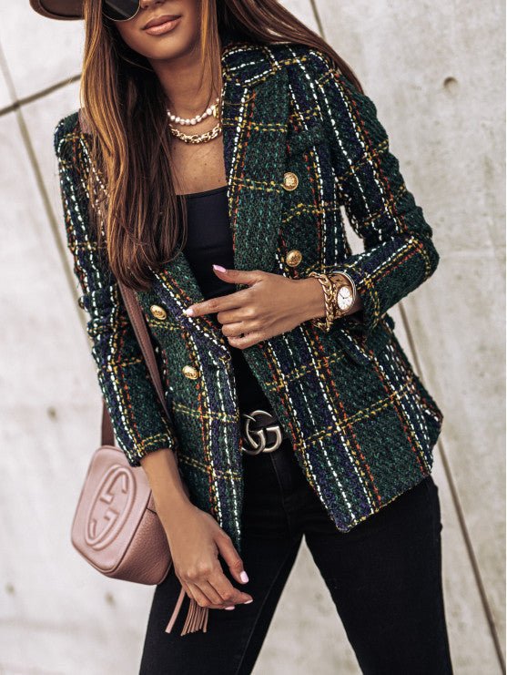 Tove Karierter Blazer