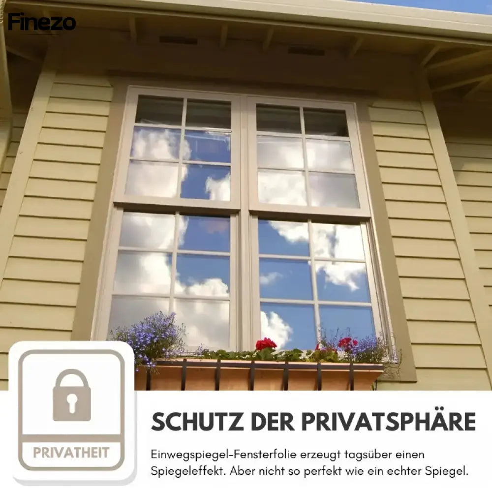FensterSchleier™ Gewährleistet tägliche Privatsphäre