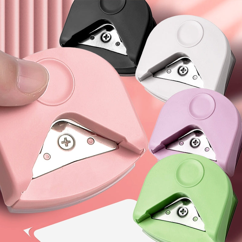 Papier-Eckenabrunder | Präziser Kantenschneider | Ergonomisch & Für Papier, Fotos & Karton