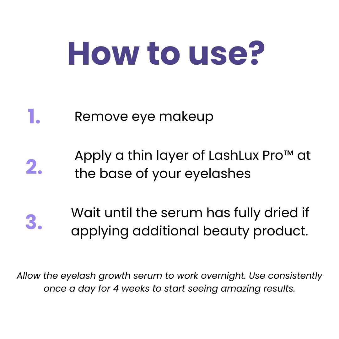 1+1 Gratis | Wimpernserum | Natürliches Wimpernwachstum & Pflege | Dermatologisch Getestet
